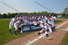 Baseball vs Babson  Wheaton College Baseball players celebrate their victory over Babson to win the NEWMAC Championship for the third year in a row. - (Photo by Keith Nordstrom) : Wheaton, baseball, NEWMAC